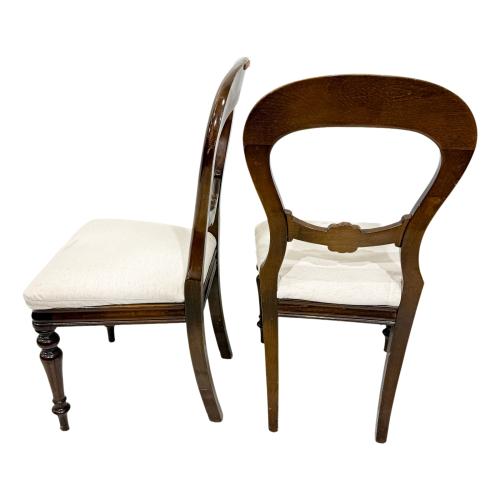 SEIS SILLA DE ESTILO VICTORIANO DE MEDIADOS S. XX