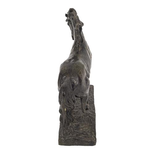FIGURA DE CABALLO EN BRONCE DE MEDIADOS S. XX