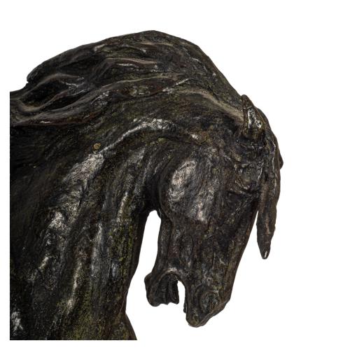 FIGURA DE CABALLO EN BRONCE DE MEDIADOS S. XX