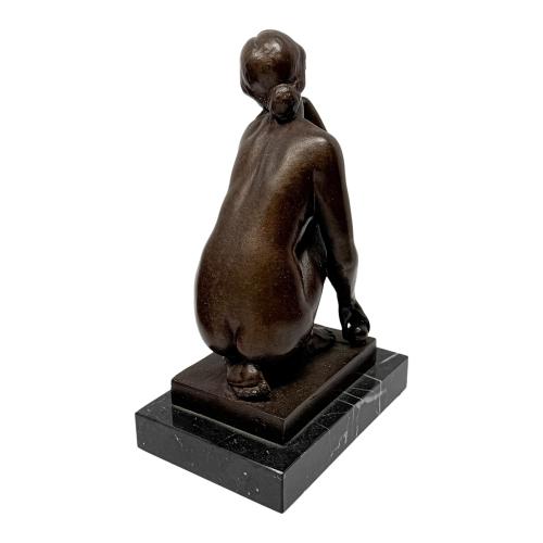 FIGURA EN BRONCE DEL ÚLTIMO TERCIO DE SIGLO XX