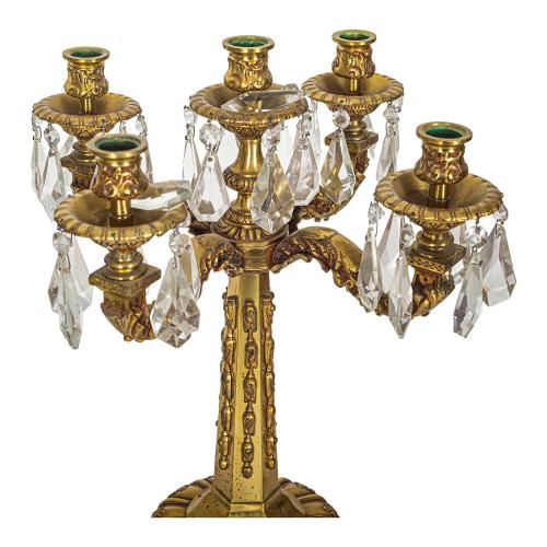 PAREJA DE CANDELABROS DEL PRIMER TERCIO DEL S.XX