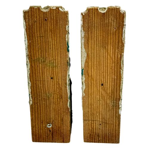 PAREJA DE TALLAS DECORATIVAS DEL SIGLO XVIII