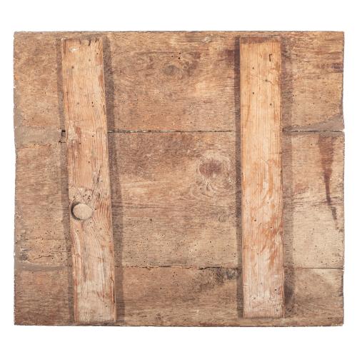 PLAFÓN DE MADERA TALLADA DEL SIGLO XIX