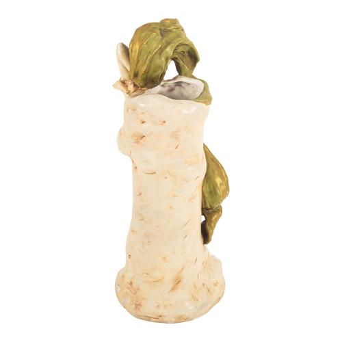 JARRÓN DE PORCELANA ROYAL DUX PRIMER TERCIO S. XX