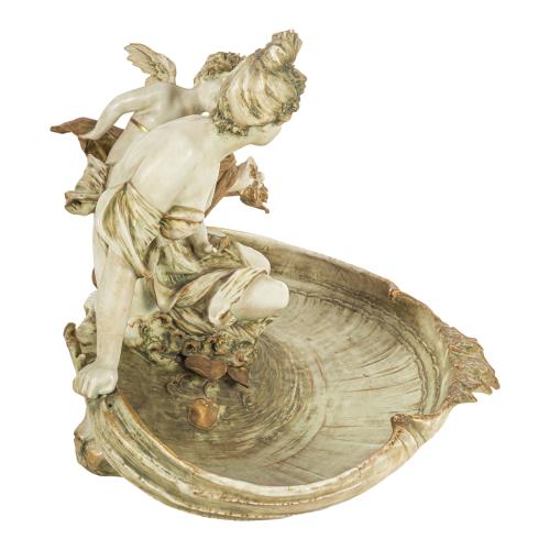 FIGURA DE PORCELANA AUSTRÍACA DEL PRIMER TERCIO S. XX