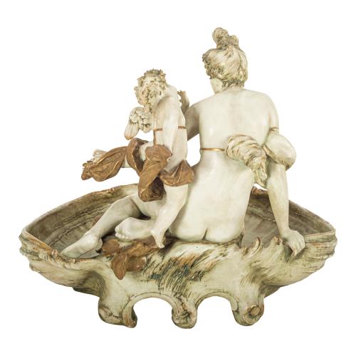 FIGURA DE PORCELANA AUSTRÍACA DEL PRIMER TERCIO S. XX
