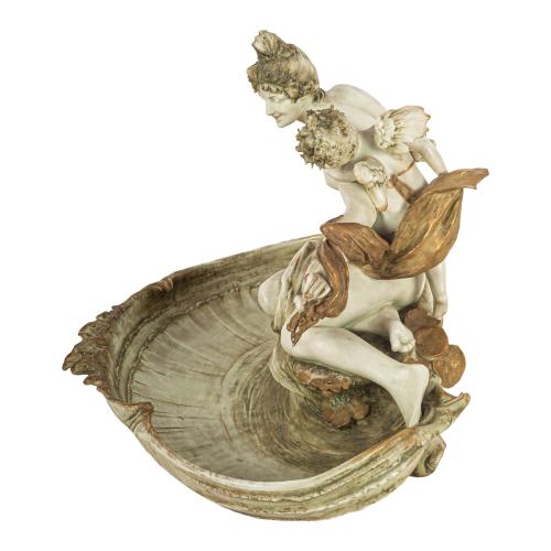 FIGURA DE PORCELANA AUSTRÍACA DEL PRIMER TERCIO S. XX