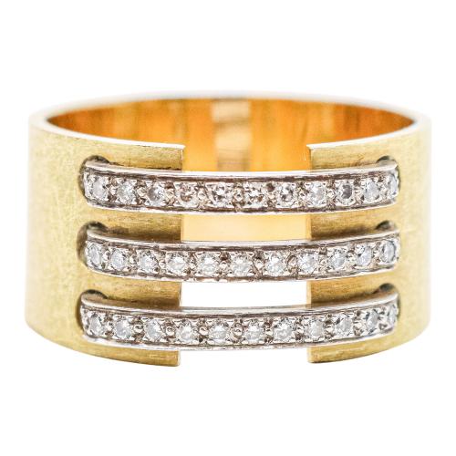 ANILLO CON BRILLANTES