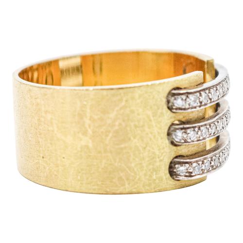 ANILLO CON BRILLANTES