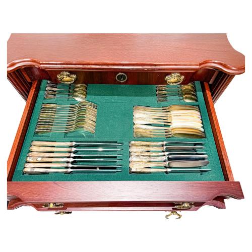 CUBERTERIA  DE PLATA DEL ÚLTIMO TERCIO DE SIGLO XX