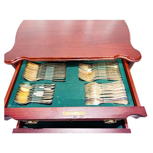 CUBERTERIA  DE PLATA DEL ÚLTIMO TERCIO DE SIGLO XX