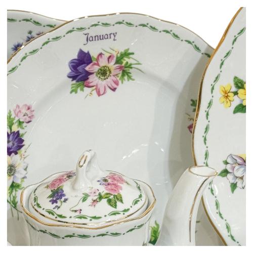 VAJILLA INGLESA "FINE ROYAL PORCELAIN"