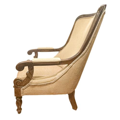 PAREJA DE SILLONES ESTILO VICTORIANO, MEDIADOS S.XX