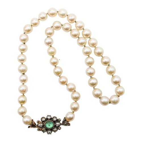 COLLAR DE PERLAS DE LOS AÑOS 50