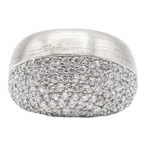 ANILLO DE PLATA CON CIRCONITAS