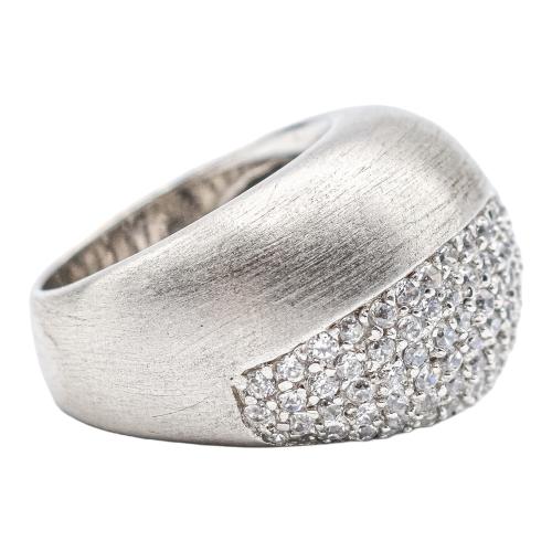 ANILLO DE PLATA CON CIRCONITAS