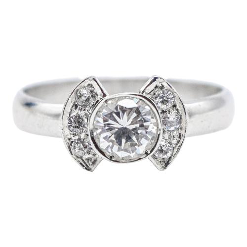 ANILLO DE PLATA CON CIRCONITA