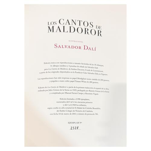 LOS CANTOS DE MALDOROR