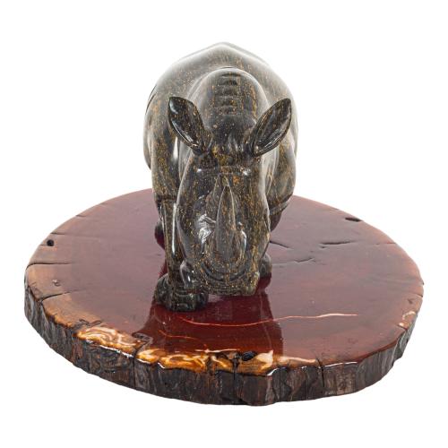 FIGURA DE HIPOPÓTAMO DEL ÚLTIMO TERCIO DE S. XX