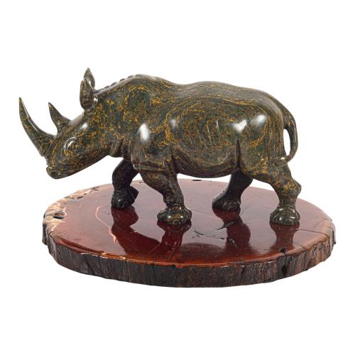 FIGURA DE HIPOPÓTAMO DEL ÚLTIMO TERCIO DE S. XX