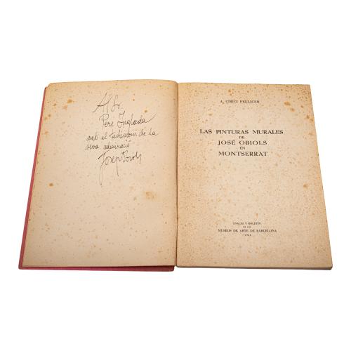 DOS LIBROS DE ARTE CATALÁN