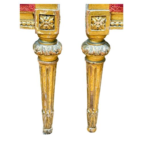 PAREJA DE SILLONES ESTILO LUÍS XVI