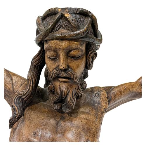 GRAN TALLA DE CRISTO DEL SIGLO XIX