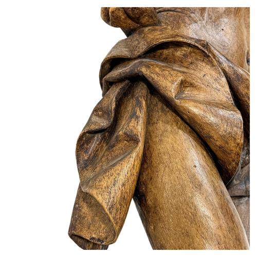GRAN TALLA DE CRISTO DEL SIGLO XIX