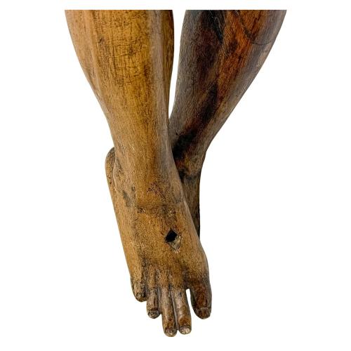 GRAN TALLA DE CRISTO DEL SIGLO XIX