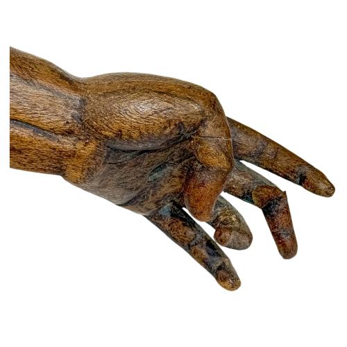 GRAN TALLA DE CRISTO DEL SIGLO XIX