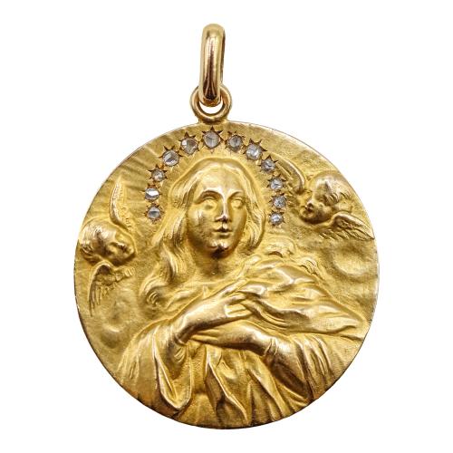 MEDALLA DEVOCIONAL DE PPS. DEL S.XX