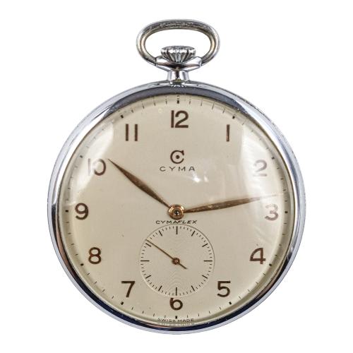 RELOJ DE BOLSILLO CYMA, AÑOS 50