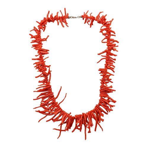 COLLAR DE CORAL DE MEDIADOS S.XX