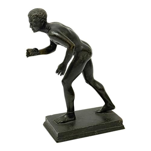 FIGURA DE BRONCE DEL ÚLTIMO CUARTO DE S. XIX