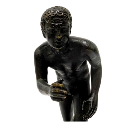 FIGURA DE BRONCE DEL ÚLTIMO CUARTO DE S. XIX