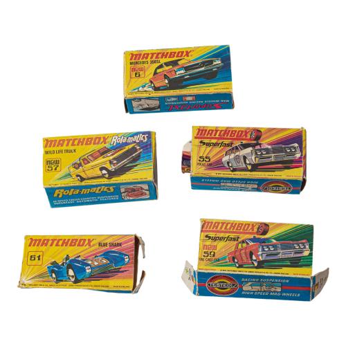 CONJUNTO DE COCHES DE MATCHBOX
