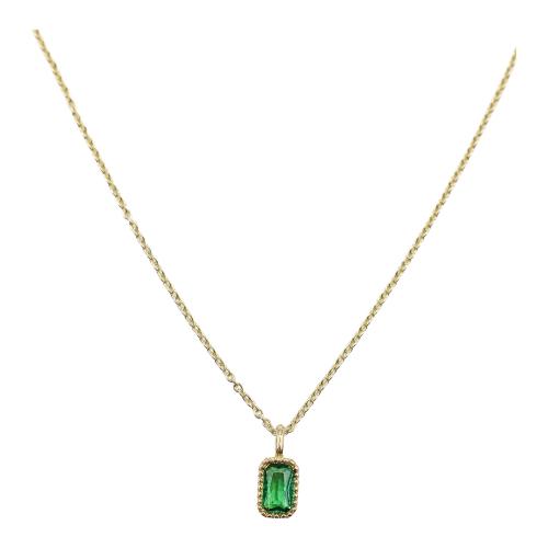COLGANTE CON CUARZO VERDE