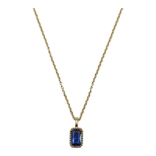 COLGANTE CON CUARZO AZUL