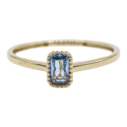 ANILLO CON CUARZO AZUL