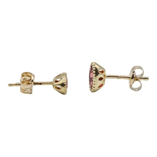 PENDIENTES CON CUARZOS GRANATES