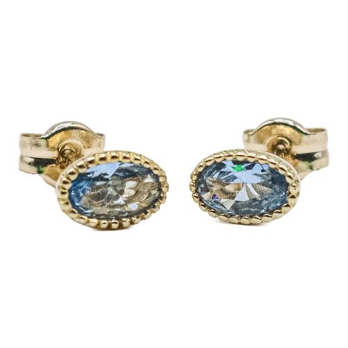 PENDIENTES CON CUARZOS AZULES