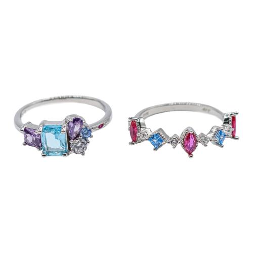 DOS ANILLOS MULTICOLOR