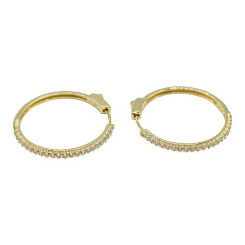 PENDIENTES ARGOLLAS CON CIRCONITAS