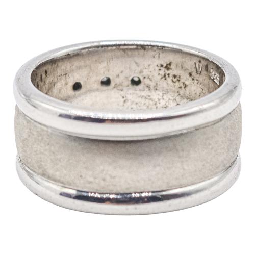 ANILLO ANCHO DE PLATA