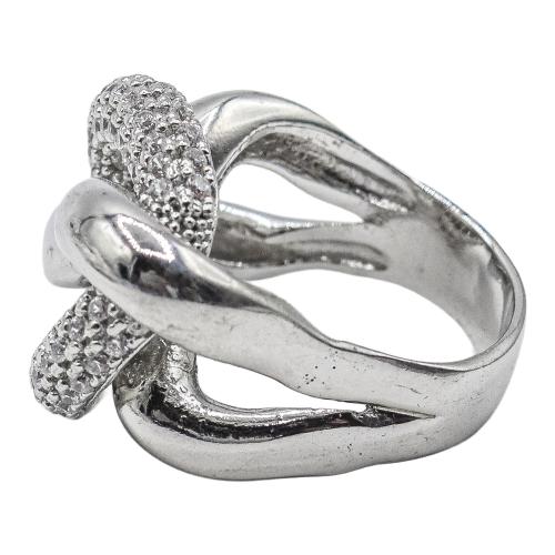 ANILLO NUDO CON CIRCONITAS