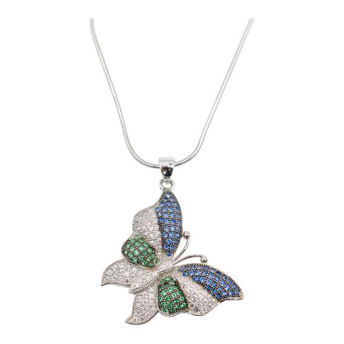COLGANTE MARIPOSA CON CIRCONITAS