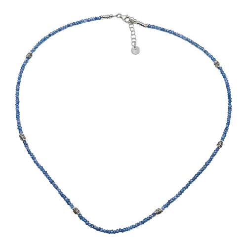 GARGANTILLA CON ESPINELAS AZULES