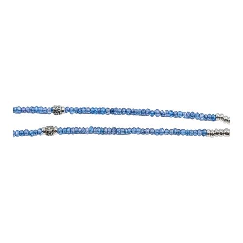 GARGANTILLA CON ESPINELAS AZULES
