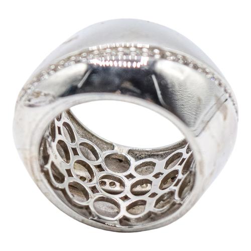 ANILLO BOMBÉ CON AMATISTAS