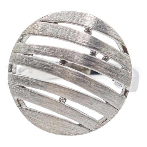 ANILLO DE DISEÑO CON CIRCONITAS